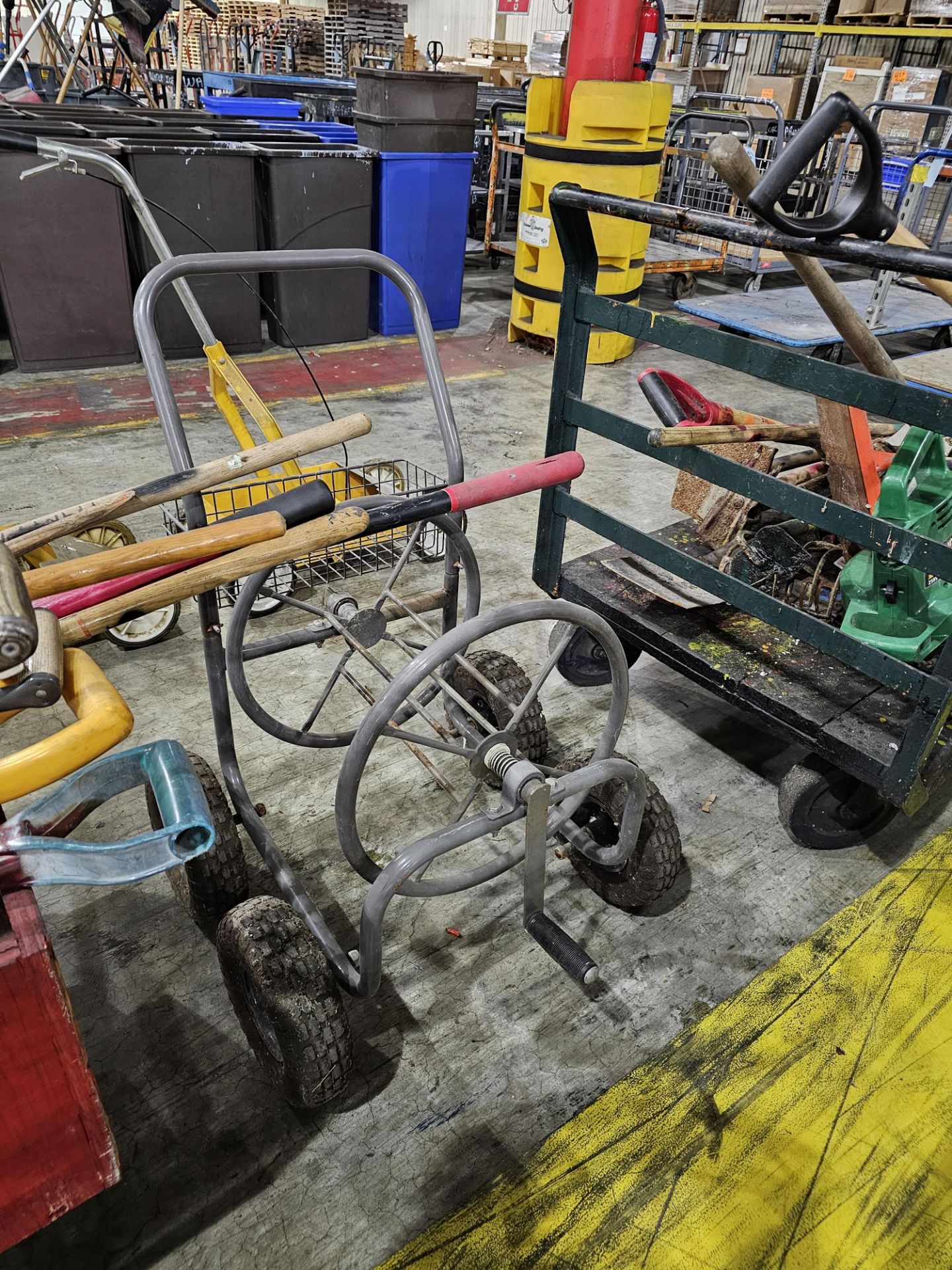 Carts with Outdoor Tools and Hose Reel - Image 2 of 5