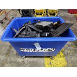 Rolling Bin With Hand Brushes And Dust Pans
