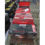 (6) Steel Toolboxes