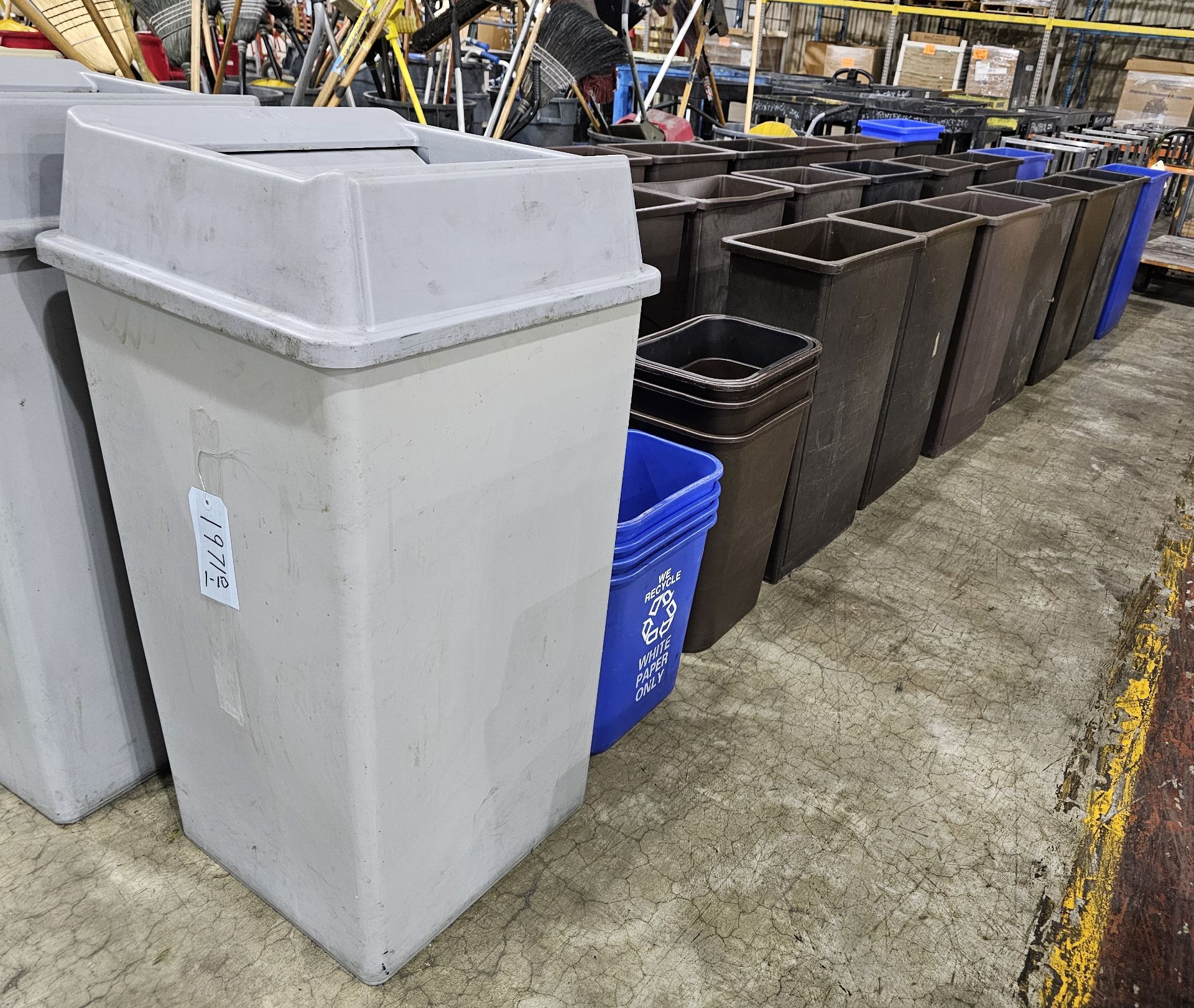 Assorted Waste and Recycling Baskets