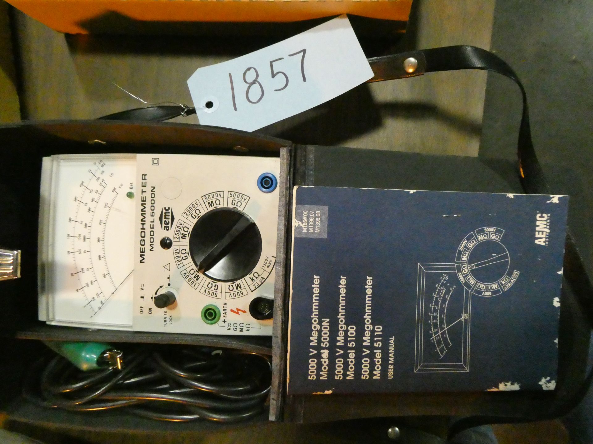 AEMC Model 5000N Megohmmeter