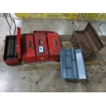 (6) Steel Toolboxes