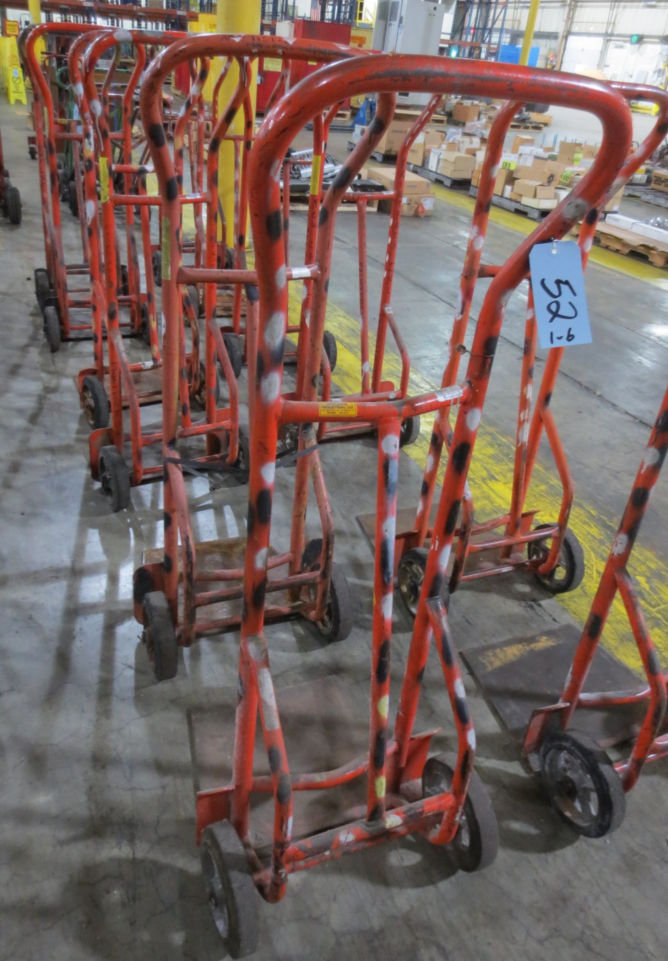 (6) Steel Hand Trucks