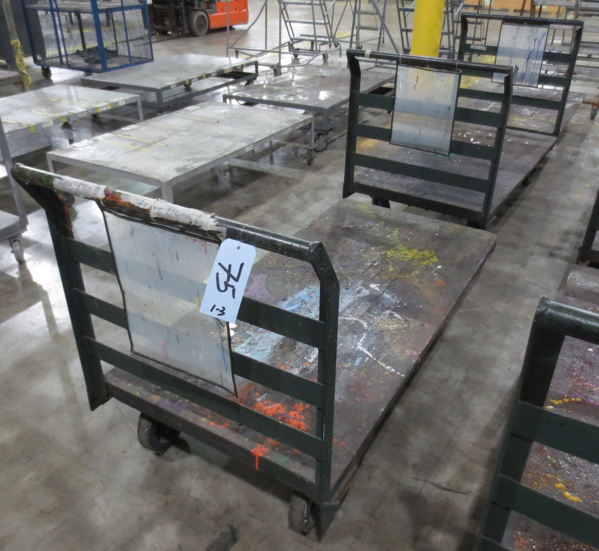 (3) Platform Trucks