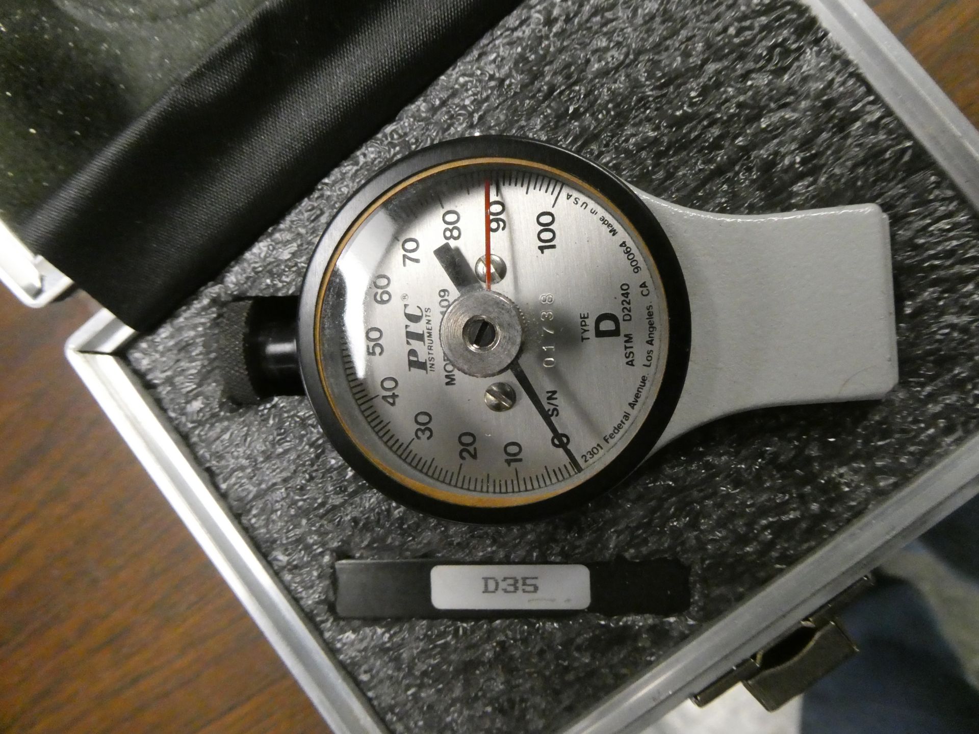 PTC Instruments Type D Durometer