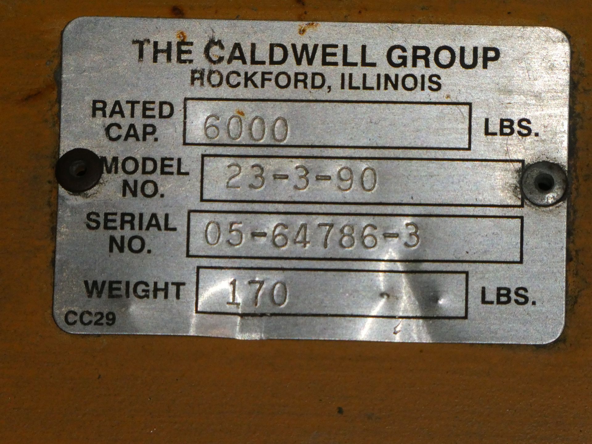 Caldwell 3 Ton Spreader Bar - Image 3 of 3