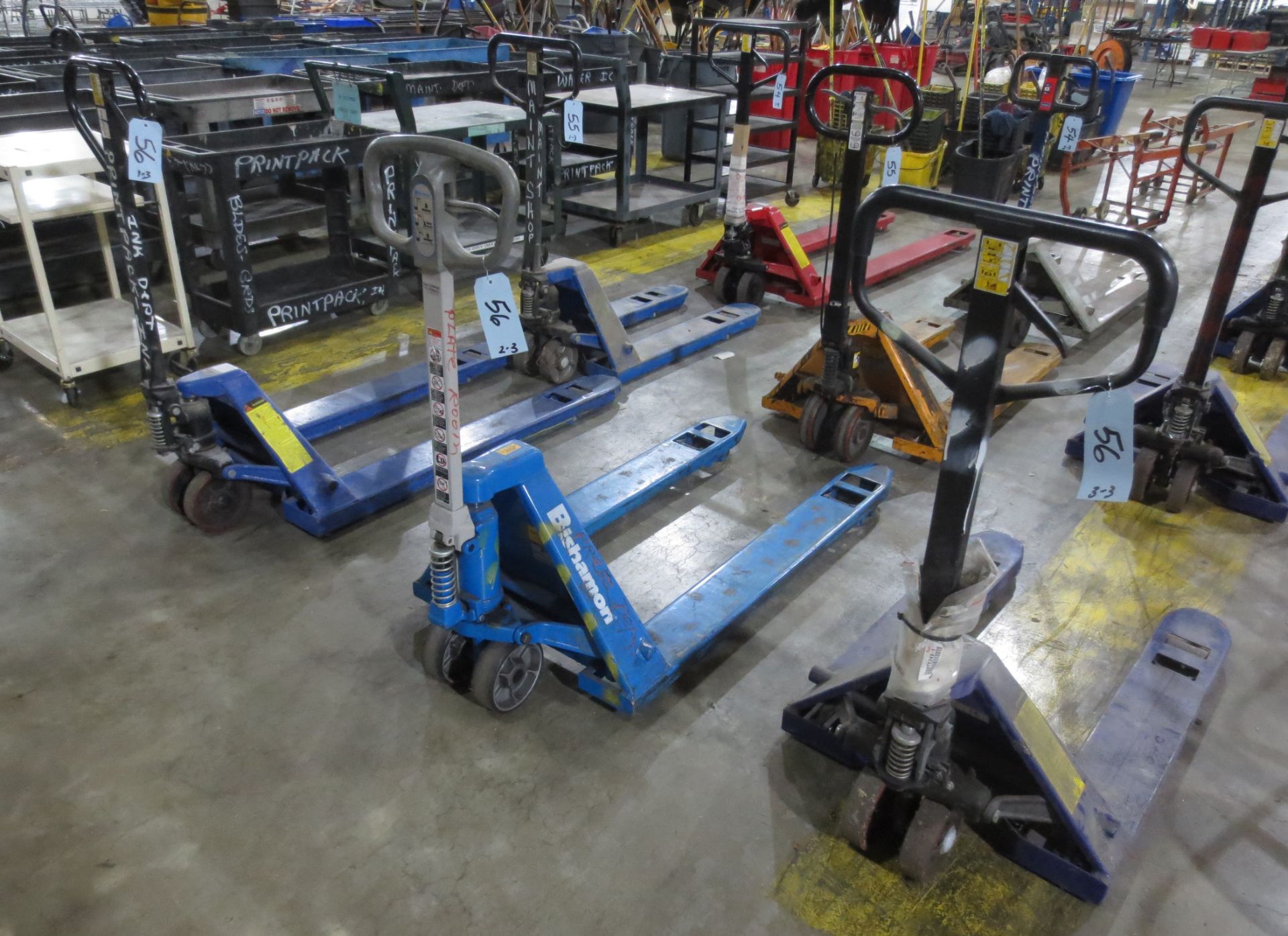 (3) Pallet Jacks