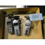 (3) Shimpo DT-105 Handheld Tachometers