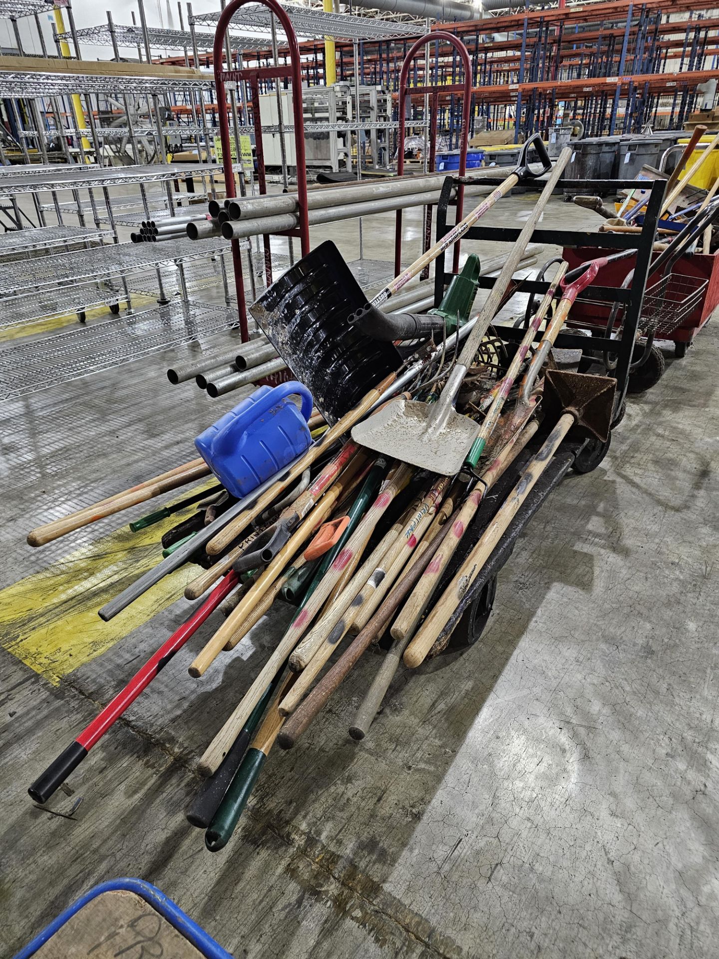 Carts with Outdoor Tools and Hose Reel - Image 4 of 5