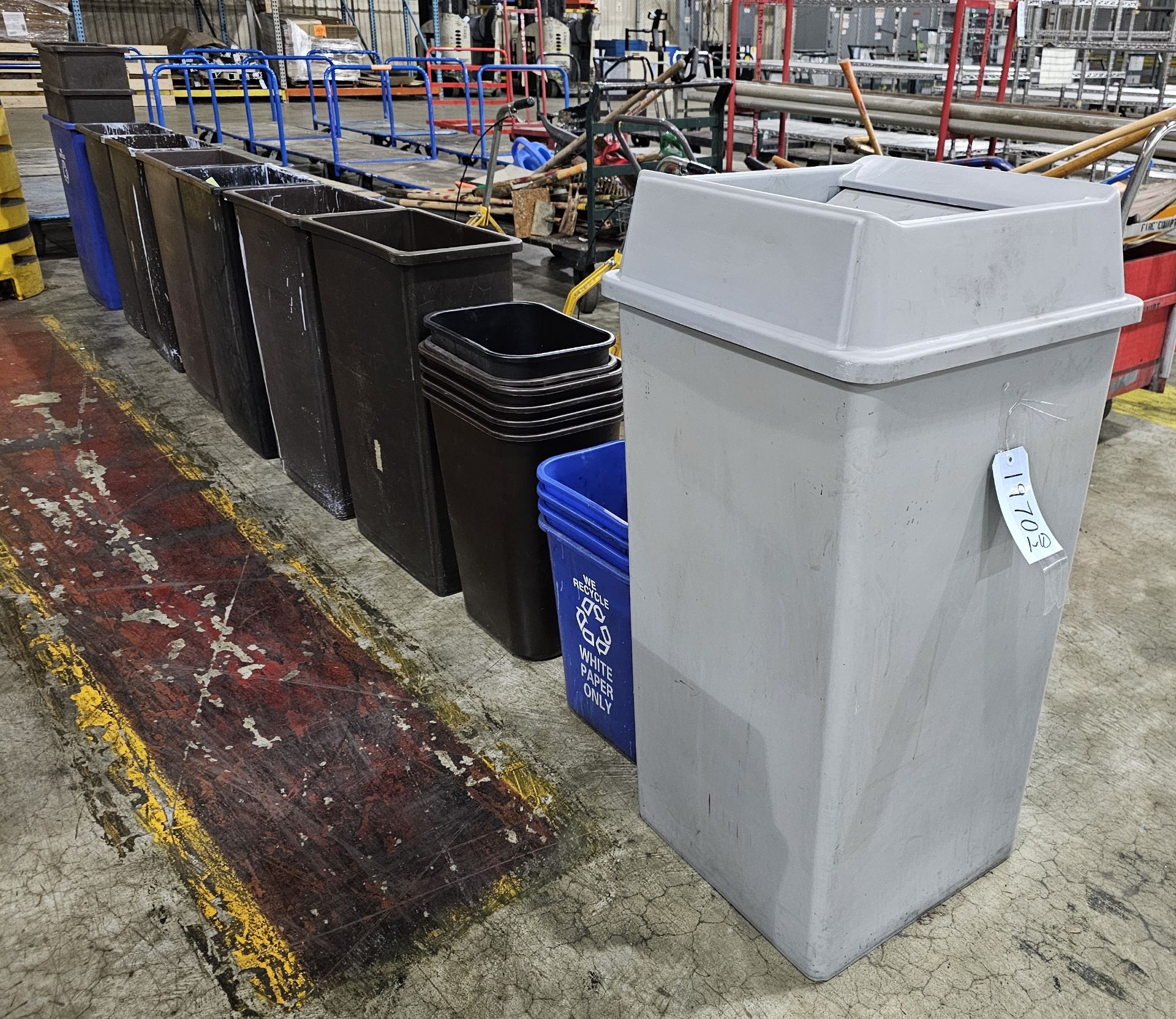 Assorted Waste and Recycling Baskets