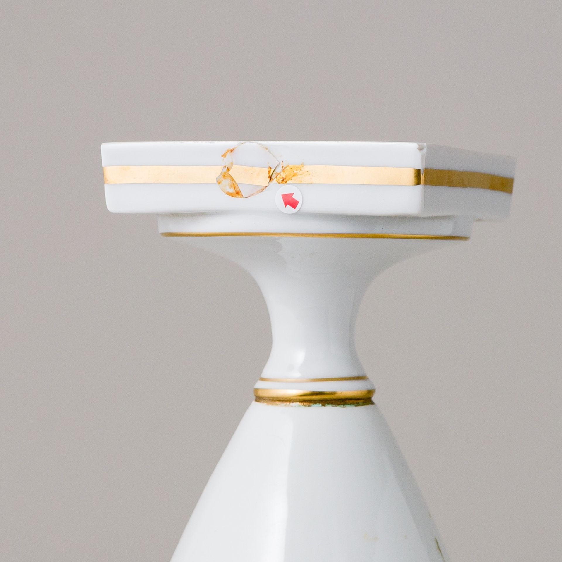 Meissen Amphorenvase Vase Bunte Blume 3 25 cm 2. Wahl - Bild 8 aus 10