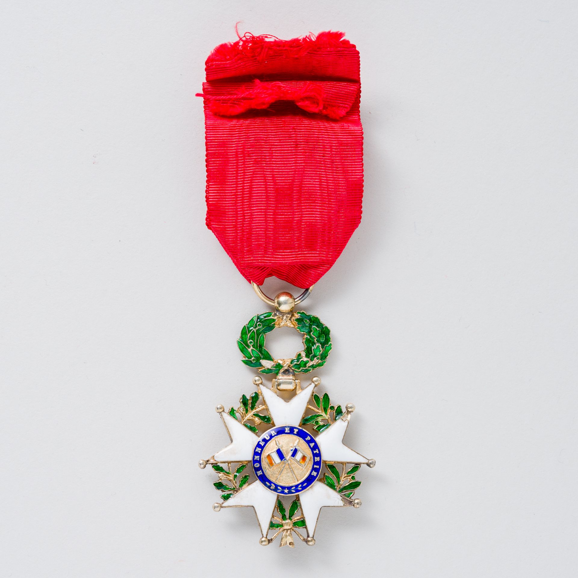 Orden Frankreich Ehrenlegion Offizierskreuz am Band - Bild 2 aus 4