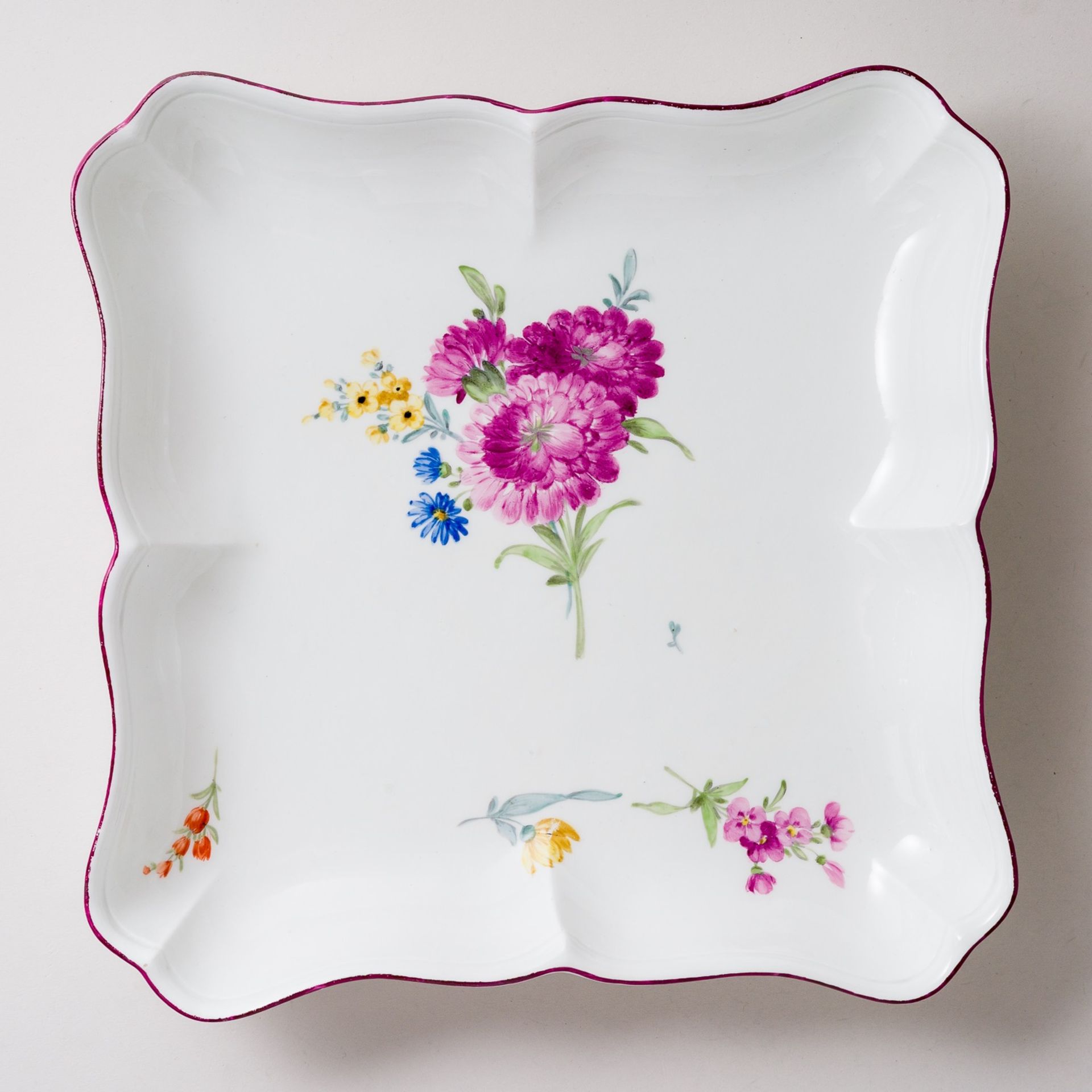 Meissen Speiseservice 34 Teile Bunte Blume 3 Marcolini um 1774 1. Wahl - Bild 17 aus 49