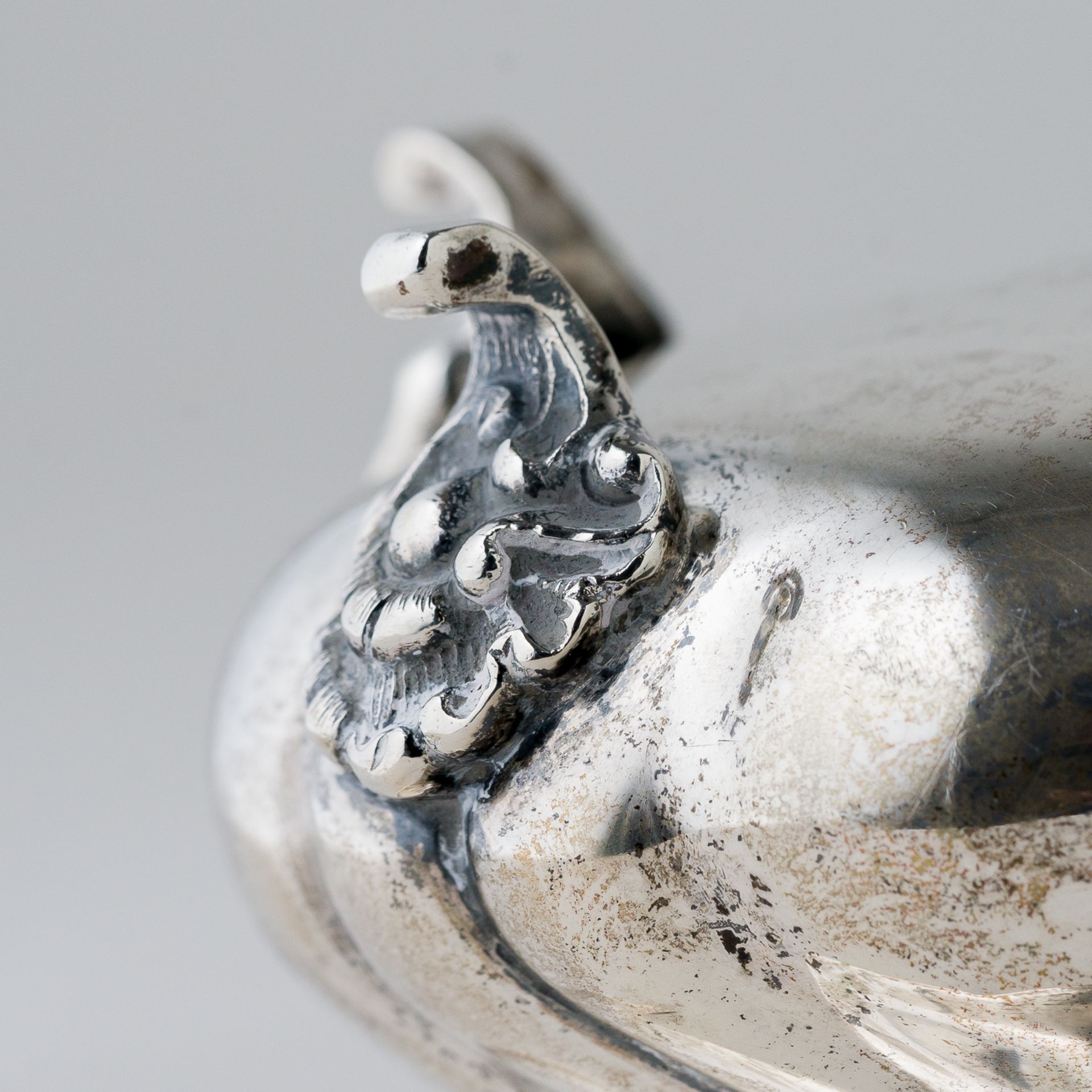 Silber Kernstück W. Schwarz Meissen 1,08 kg 800er Silber - Bild 5 aus 12