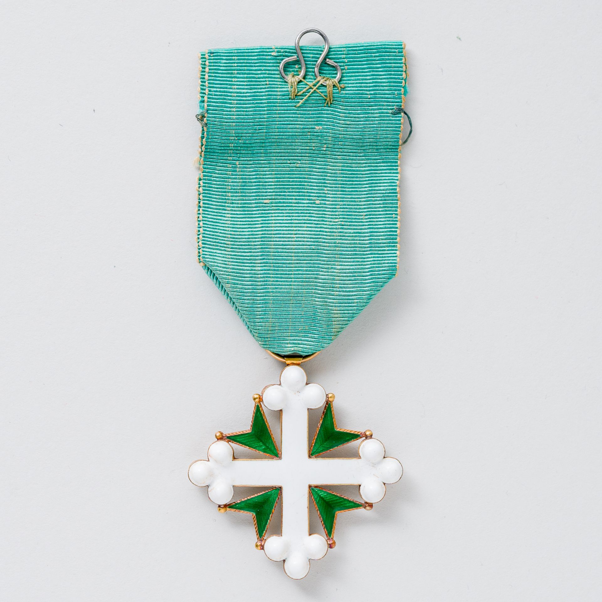 Mauritius und Lazarus Orden Ritterkreuz am Band und im Etui - Bild 2 aus 4