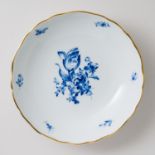 Meissen Schale rund Blaue Blume 3. Wahl nach 1934