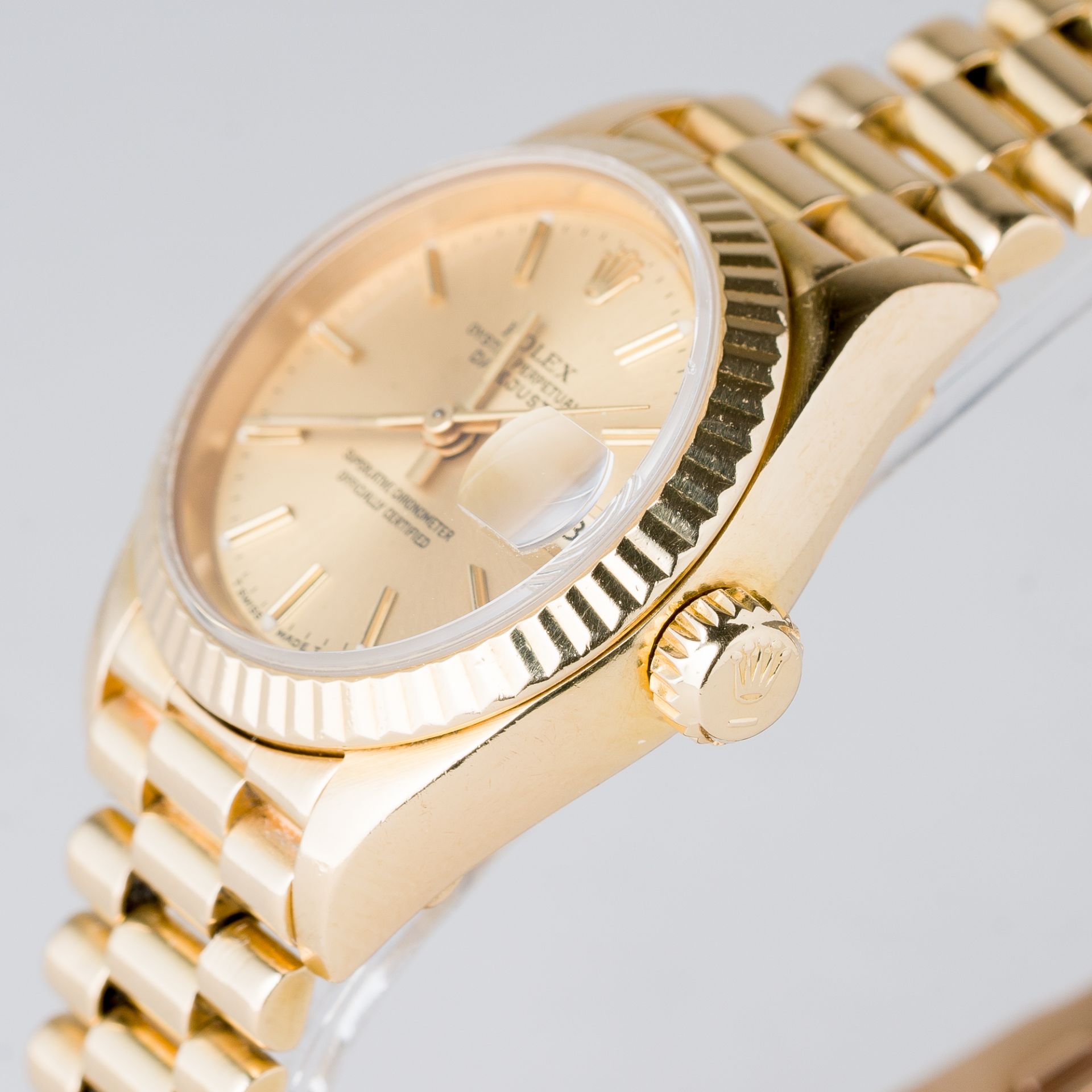 Rolex Lady Datejust 25 mm von 1986 Ref.: 69178 750er Gelbgold - Image 3 of 8