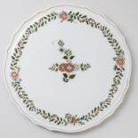 Meissen Tortenplatte Blumenranke Jugendstil 37 cm 1. Wahl Knaufzeit