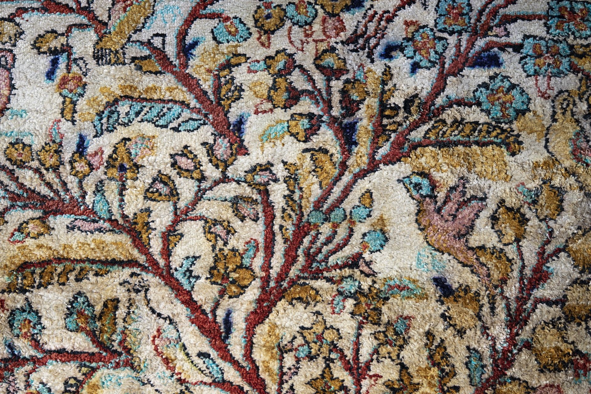 Teppich Seide auf Baumwolle - Bild 5 aus 8