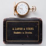 A. Lange und Söhne 1A Werk Ankerchronometer Sternwarte Leipzig Box & Zertifikat