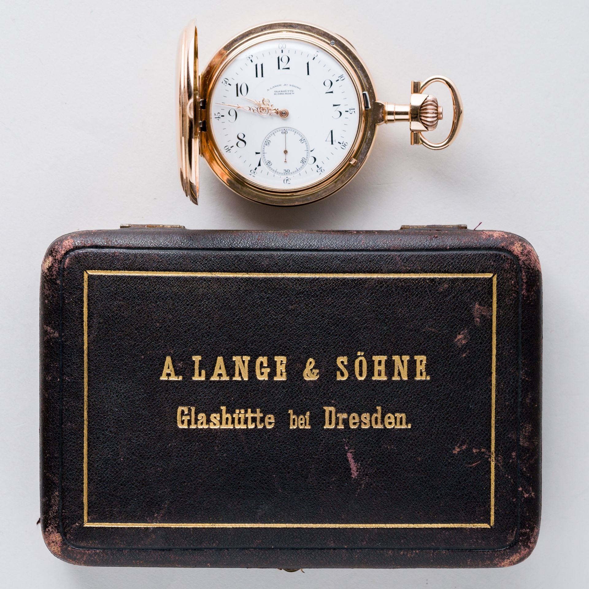 A. Lange und Söhne 1A Werk Ankerchronometer Sternwarte Leipzig Box & Zertifikat