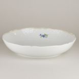 Meissen Schale rund Bunte Blume 2. Wahl nach 1934