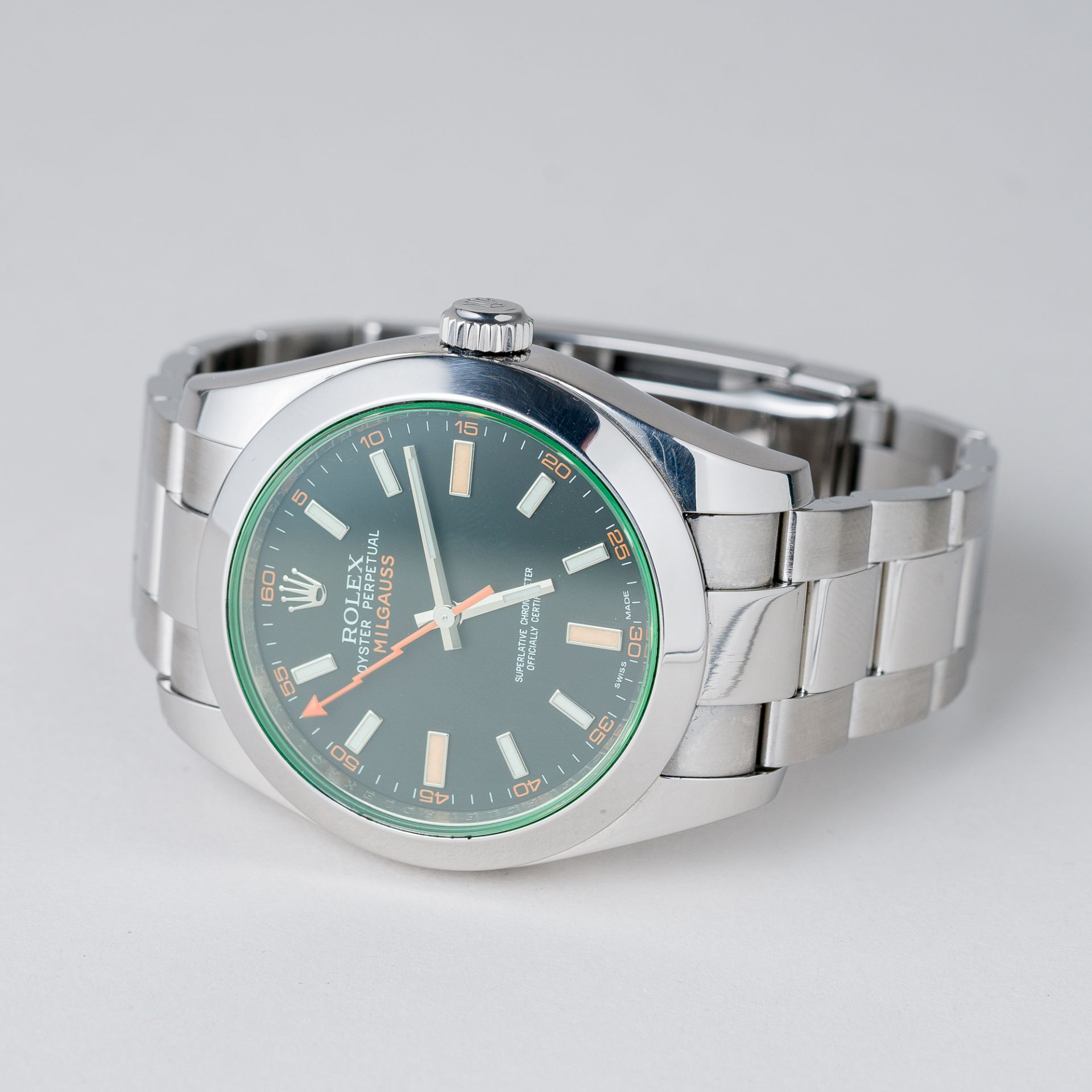 Rolex Milgauss 116400GV Box & Papiere - Bild 5 aus 9