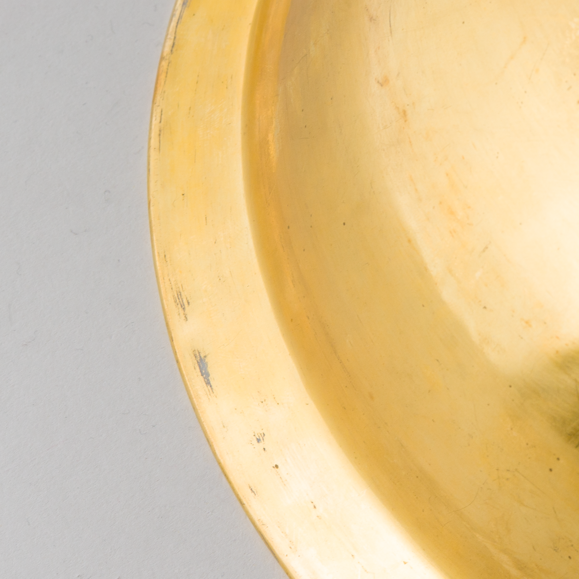 Feines Französisches Porzellan Krug und Schüssel Frankreich Eingraviertes Blätterfries auf goldenem - Image 13 of 14