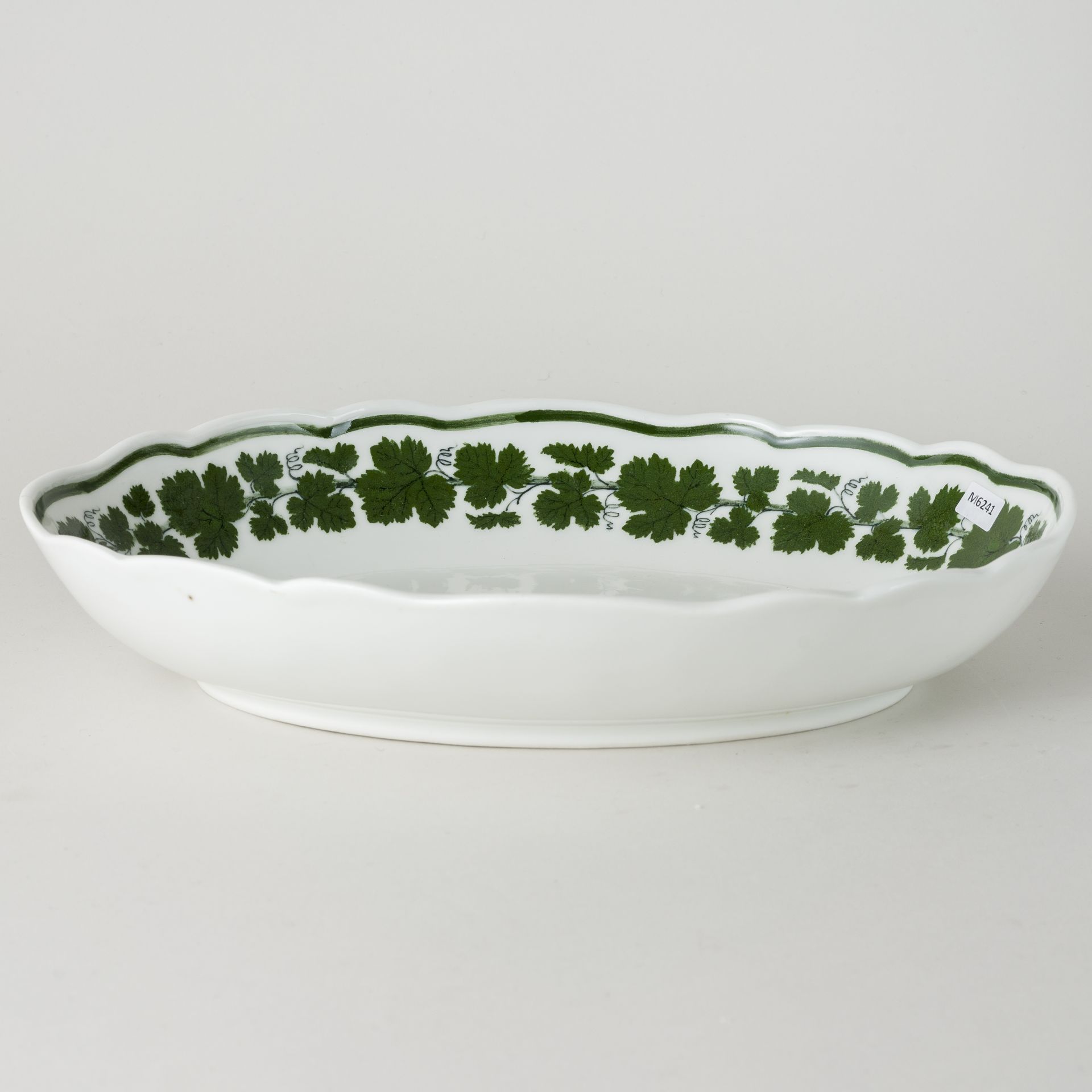 Meissen Schale oval Weinlaub 3. Wahl nach 1934 - Image 4 of 4