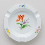 Meissen Aschenbecher Bunte Blume 1. Wahl nach 1934