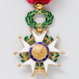 Orden Frankreich Ehrenlegion Offizierskreuz am Band und in Etui