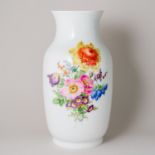 Meissen Große Vase Bunte Blume Bukett 4. Wahl nach 1934