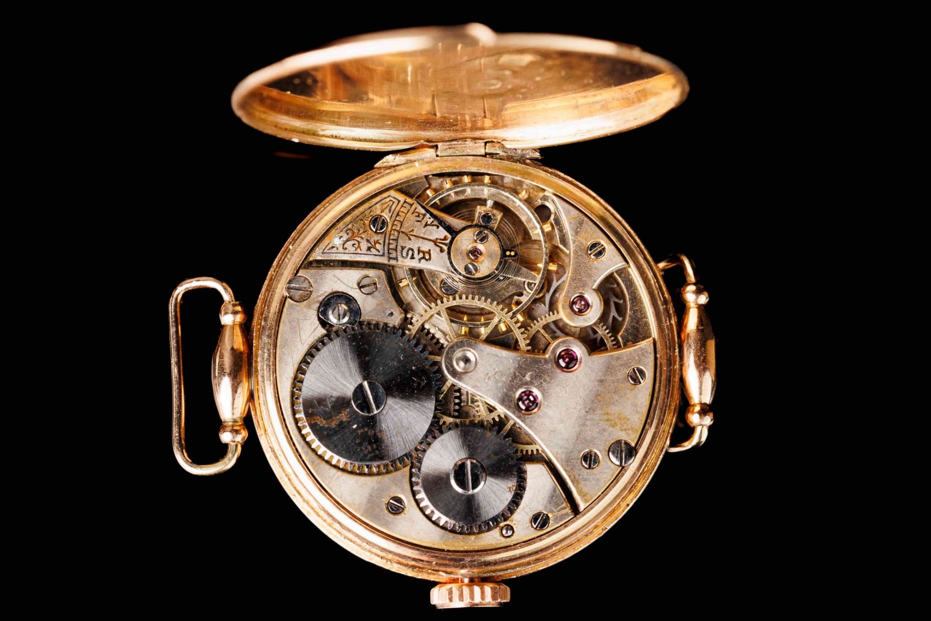 Antique Gold Watches Tavannes Watch CO - Image 4 of 4