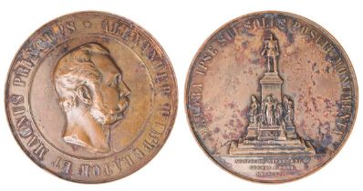 Medal - Alexander III Unveiling of the Monument to Alexander II in Helsingfors