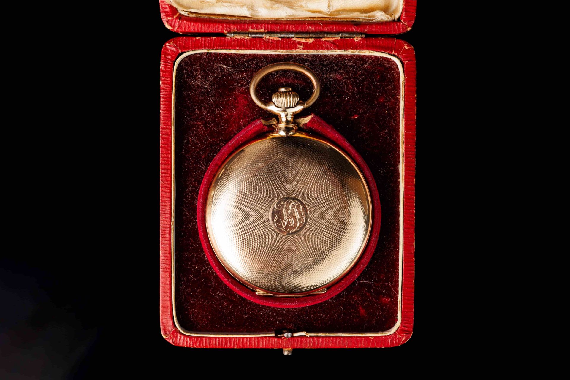 Antique Gold Pocket Watch in a Case. - Bild 2 aus 13