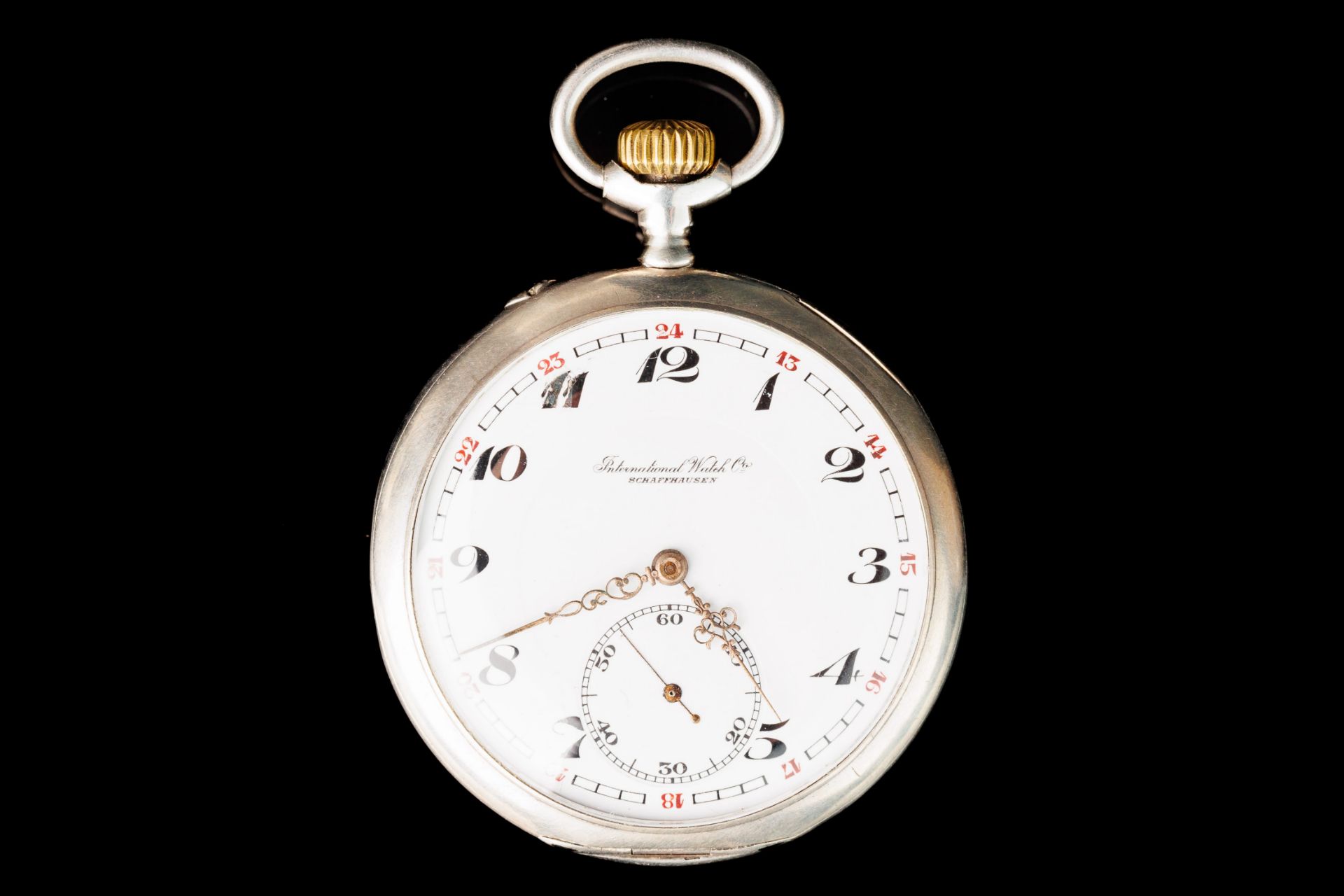 Silver Vintage Pocket Watch  International Watch Co.
Schaffhausen