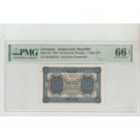 Germany,  50 Deutsche Mark, 1948 year, PMG 66