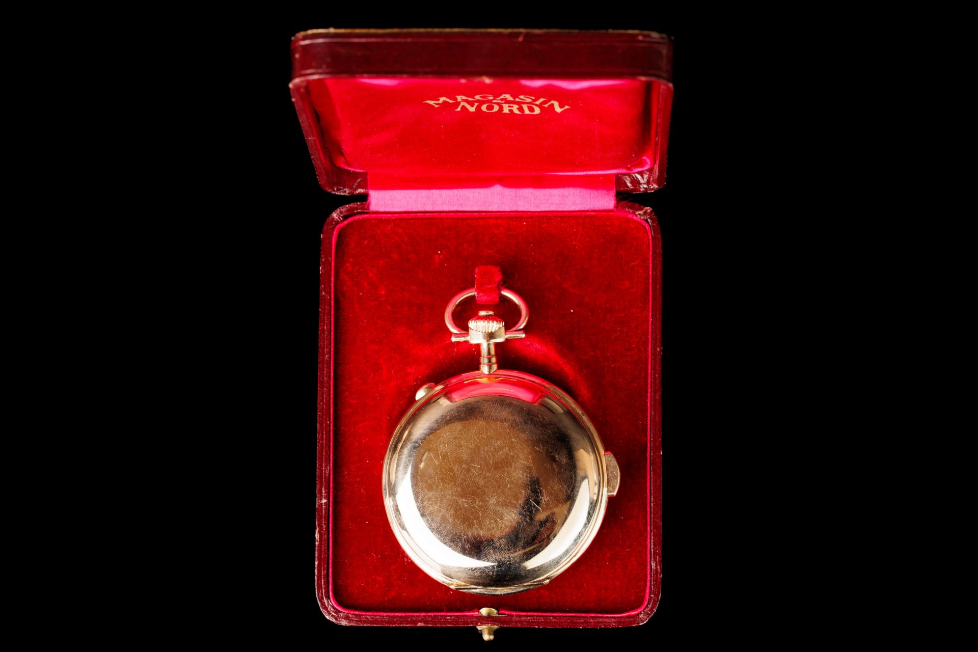 Antique Gold Pocket Watch with Chime in a Case. Geneva. Switzerland. - Image 2 of 9