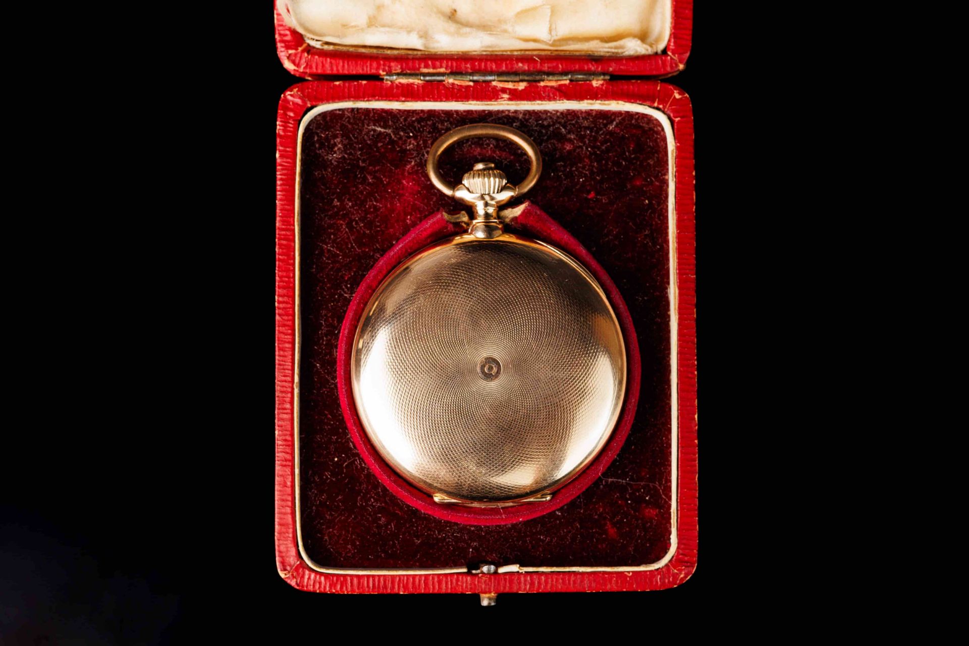 Antique Gold Pocket Watch in a Case. - Bild 3 aus 13