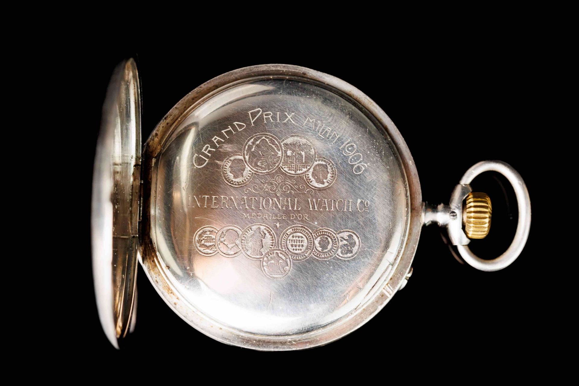 Silver Vintage Pocket Watch  International Watch Co.
Schaffhausen - Image 3 of 7