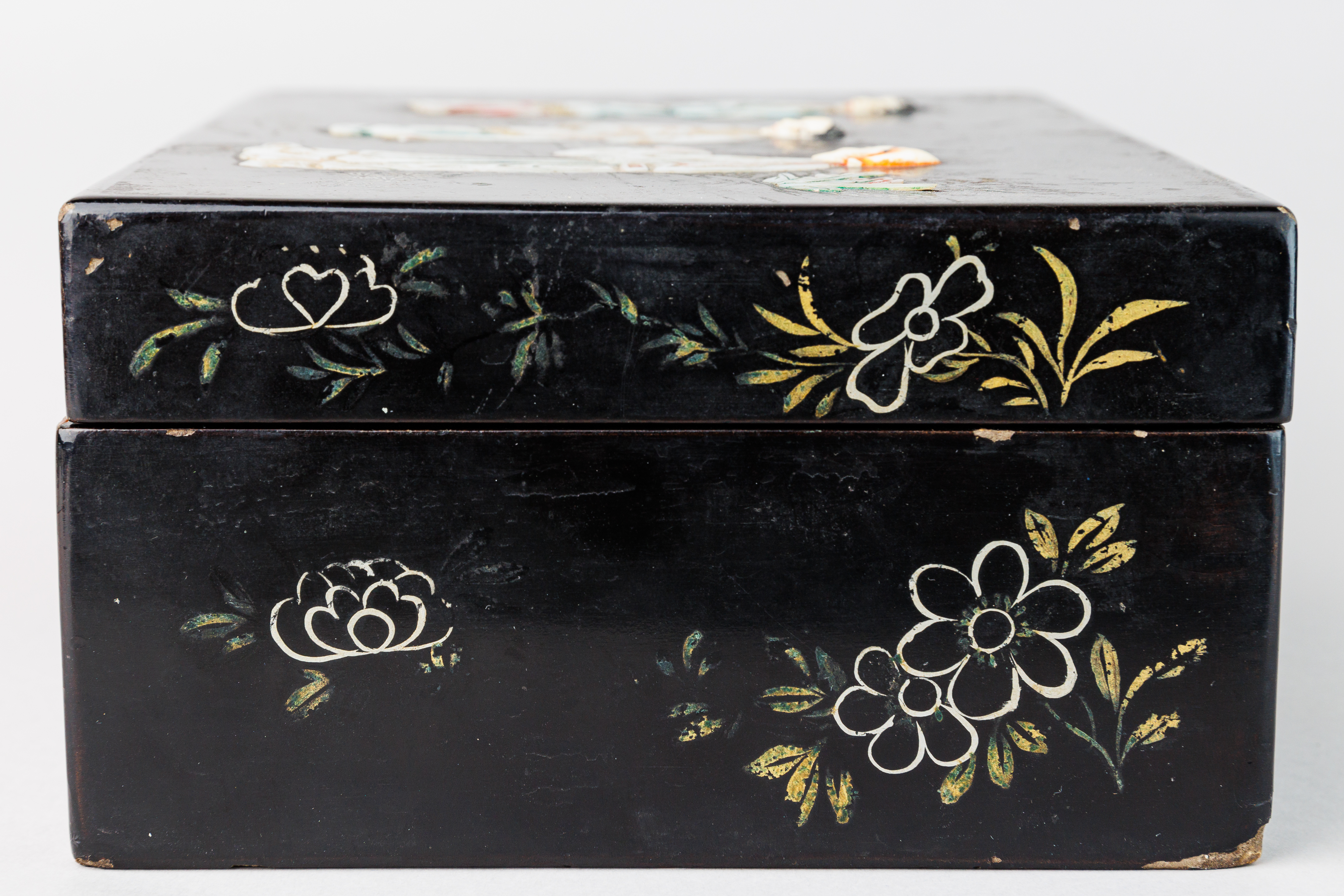 Vintage Japanese Black Jewelry box - Image 6 of 7