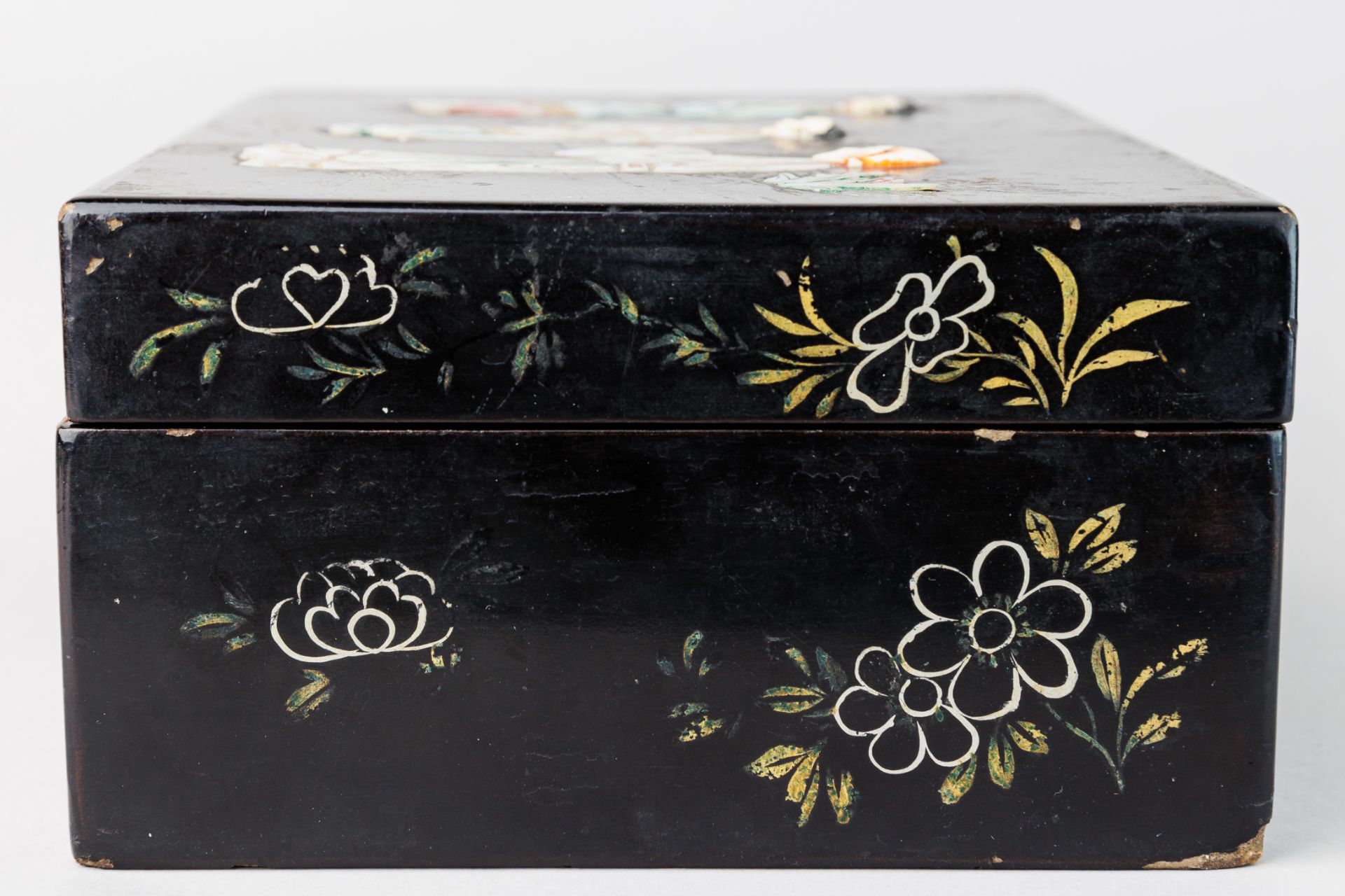 Vintage Japanese Black Jewelry box - Bild 6 aus 7