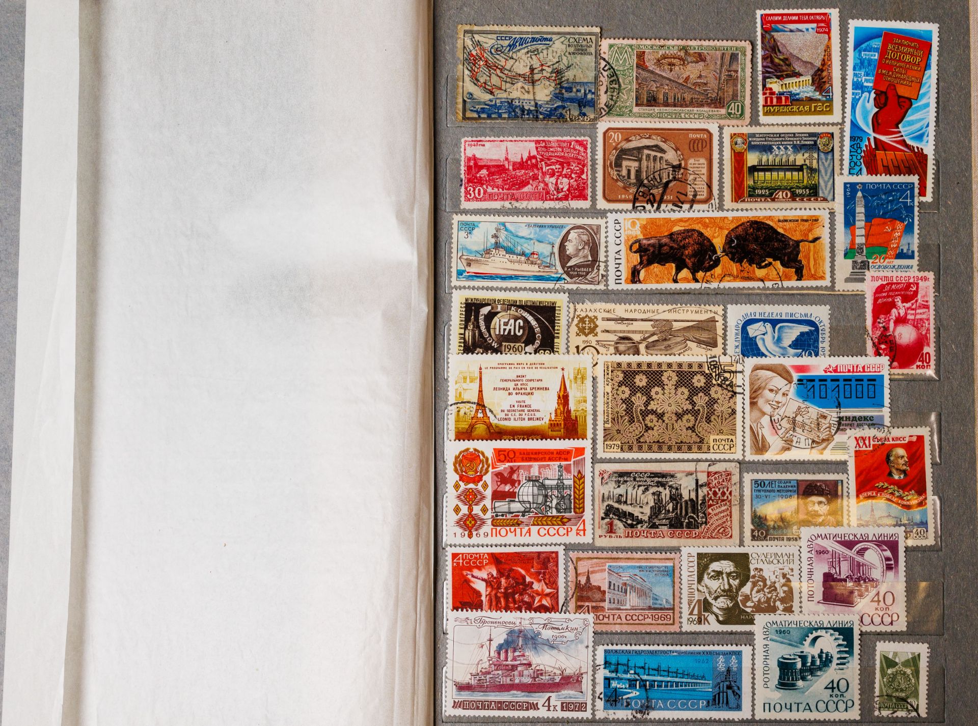 Collection of the postmarks in the book - Image 9 of 10