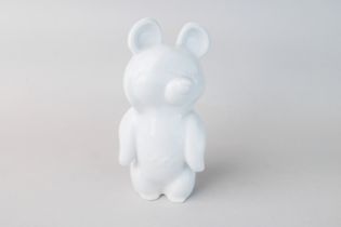 Figurine The Olympic Bear - white