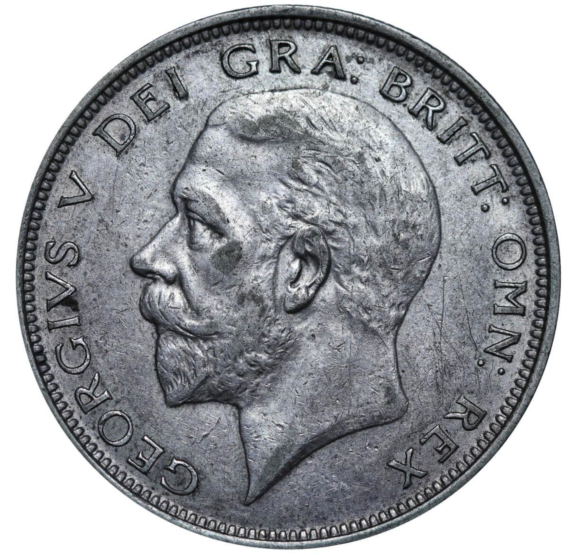United Kingdom, ½ Crown, 1927 year - Image 2 of 3
