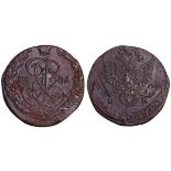 Russian Empire, 5 Kopecks, 1781 year, EM