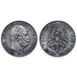 Kingdom of Prussia, 2 Marks, 1876 year, B