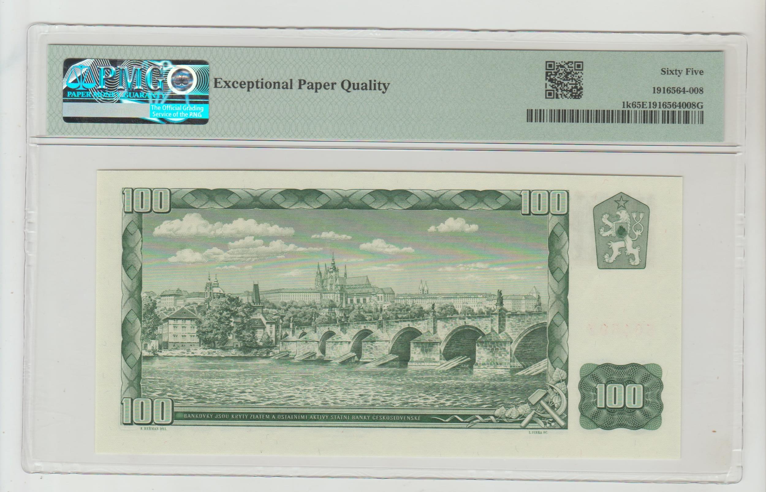 Czech Republic, 100 Korun, 1961 year - Image 2 of 2