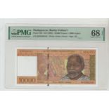 Madagaskar, 10,000 Francs = 2000 Ariary, 1995 year