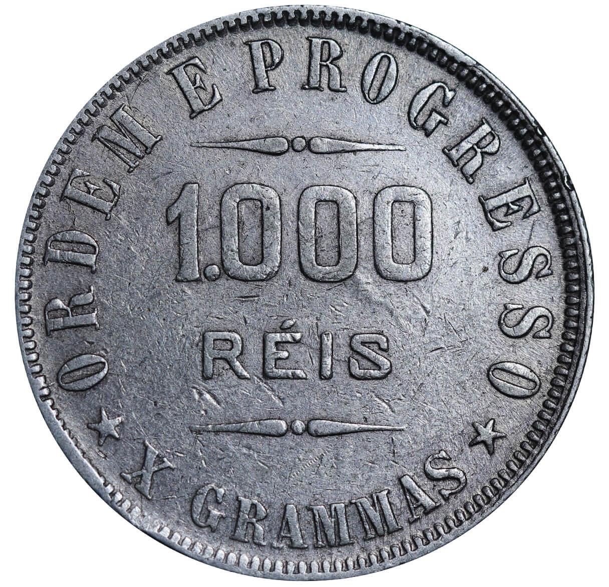 Brazil, 1000 Reis, 1907 year - Image 3 of 3